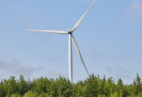 wind turbine landscape