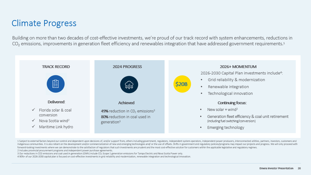 Emera Climate Progress